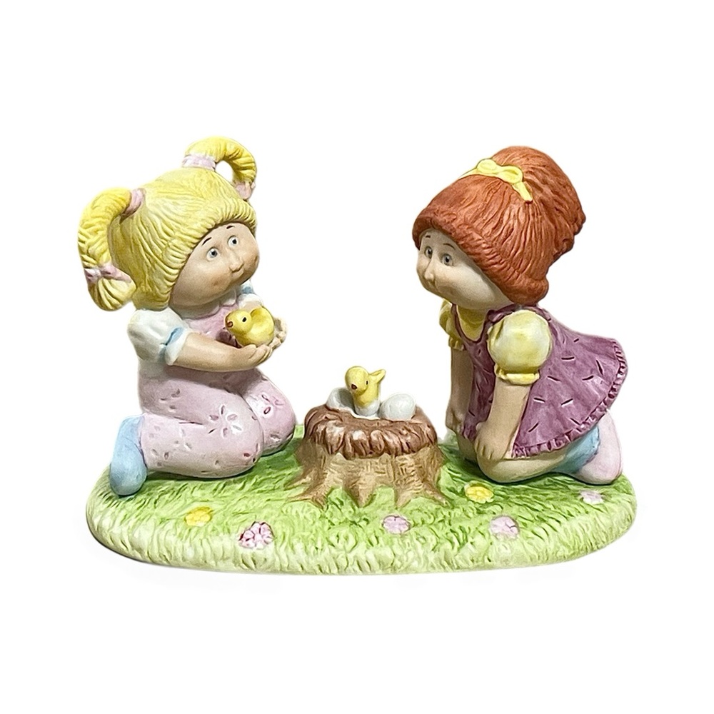 Vintage Cabbage Patch Kids Porcelain Figurine